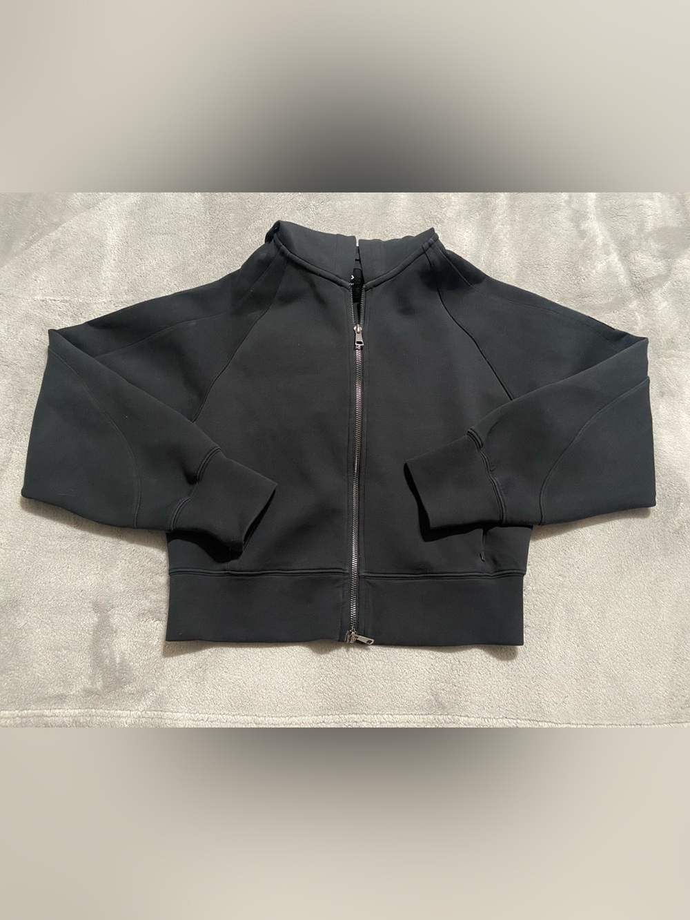 Abercrombie YPB Black Zip Up Jacket